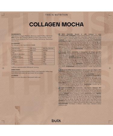 High Protein Mocha Bulk Collagen Coffee 500g - Premium Blend for Energy and Vitality - Buy Online on GoSupps.com