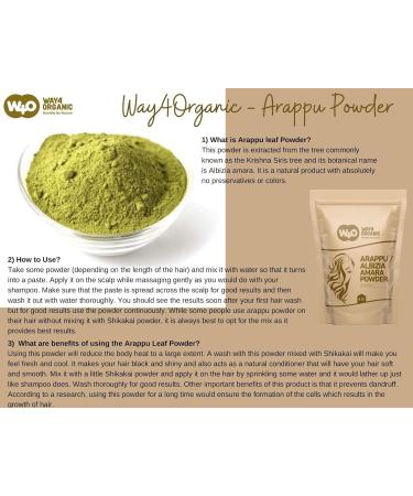 Combo Hair Care: Herbal Hair Oil & Arappu Powder for Thick Long Hair Growth - Dandruff Prevention & Repair - 150g - Buy Online on GoSupps.com