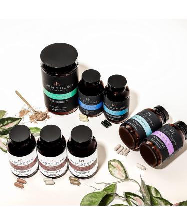 Hush & Hush Mindyourmind - 60 Capsules for Stress Relief | Buy Internationally | Premium Supplements - Buy Online on GoSupps.com