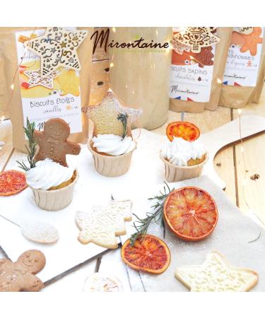 Preparation + Wooden Embosser for Gingerbread Cookies - Buy Online on GoSupps.com