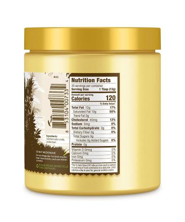 4th & Heart Vanilla Bean Ghee - Grass-Fed Clarified Butter 16 oz | Natural & Delicious - Buy Online on GoSupps.com