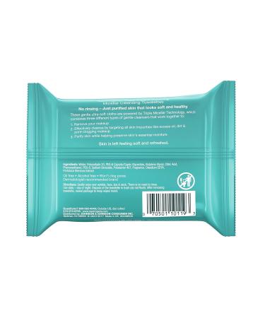 Neutrogena Deep Clean Purifying Micellar Cleansing Towelettes - 25 Count - Buy Online on GoSupps.com
