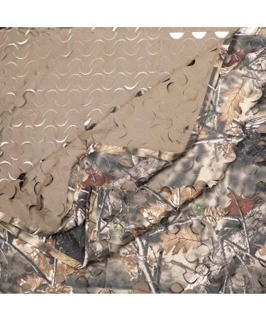AUSCAMOTEK 300D Woodland Camo Netting - Hunting Blinds in Various Sizes and Colors | Brown Camouflage Net - 5x6.5/10/13/20 ft - Buy Online on GoSupps.com