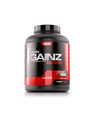 Betancourt Nutrition Lean Gainz Protein Blend, Natural Protein, Carbohydrates, Saturated Fatty Acids, Powder 5.3 lb. (16 Servings), Chocolate Brownie
