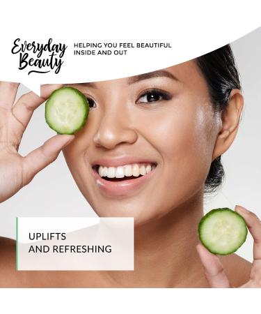 Cucumber Hydrosol Bulk - 32 oz All Natural Hydrating Spray Mist for Face and Hair - 100% All Natural Cucumber Water Cucumber Water 32 Fl Oz (Pack of 1) - Buy Online on GoSupps.com