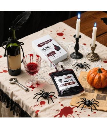  Generisch Liquid paint bag 170 ml waterproof bag for Halloween red and blue makeup for women and men spooky party supplies - Buy Online on GoSupps.com