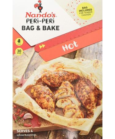 Nando's Bake & Bag Hot Varieties Medium Lemons & Herbs 20g (Pack of 6) - Buy Online on GoSupps.com
