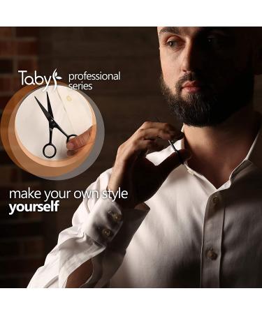 Small Travel Facial Hair Scissors for Eyebrows, Nose, Moustache, Beard - Precision Hair Cutting Tool - Buy Online on GoSupps.com