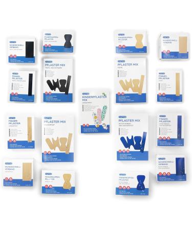 Detectable Waterproof Blue Finger Plaster Set - 50 Pieces (2cm x 12cm) - Ideal for Food Industry | eCommerce - Buy Online on GoSupps.com