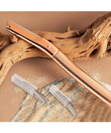 GORNORVA Eyebrow Razor for Women - 20PCS Blades, Stainless Steel, Facial Hair Removal - Buy Online on GoSupps.com