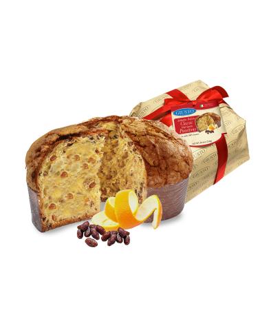 Giusto Sapore Italian Panettone Premium Classic Gourmet Bread 26.4 Ounce - Italian Dessert - Imported from Italy and Family Owned