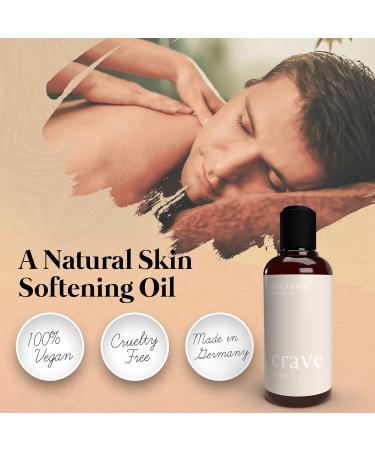 Crave Massage Oil 200ml - Relaxation & Muscle Regeneration | Sensual Nourishing Body Oil for Couples - Buy Online on GoSupps.com