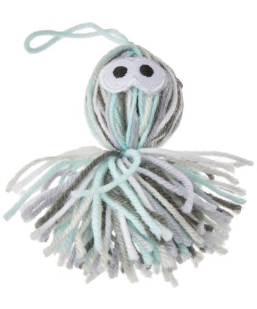 ALL FOR PAWS Knotty Habit Dangling Octopus Yarn Cat Toy 2.500 lbs