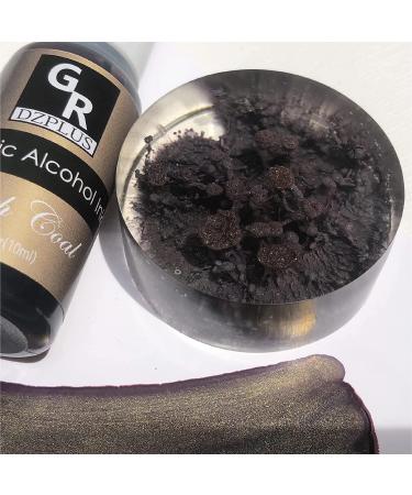 GR Metallic Alcohol Ink Set - 16 Vibrant Colors for Resin & Fluid Art | Alcohol Based Ink for Resin Craft & Petri Dish | Perfect for Yupo & Tumbler Painting - Buy Online on GoSupps.com