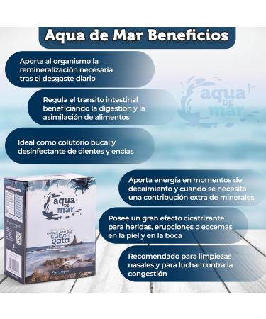 Seawater 100% Hypertonic Bag in Box (BiB) 3L/5L/10L/20L Sea Aqua (3L BiB) - Buy Online on GoSupps.com