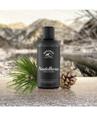 BERGBAD Organic Mountain Pine Sauna Infusion 100ml - Natural Essential Oils for Aromatherapy - Buy Online on GoSupps.com