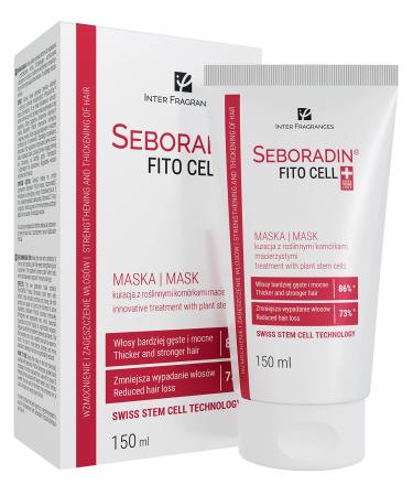 Seboradin Hair Mask Hair Growth Acceleration Hair Care Hair Growth Product Scalp Hair Thickening Fito Cell - Buy Online on GoSupps.com