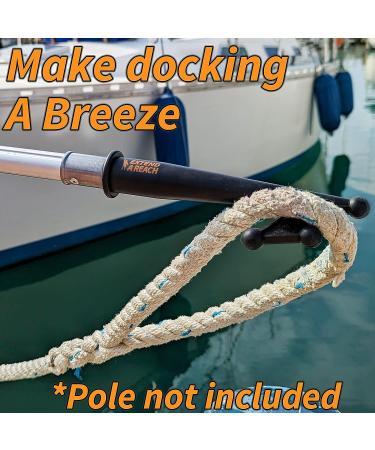 Extend-A-Reach Telescopic Boat Dock Hook Attachment | Twist-On Acme Threaded Pole | Ultimate Boating Accessory - Buy Online on GoSupps.com