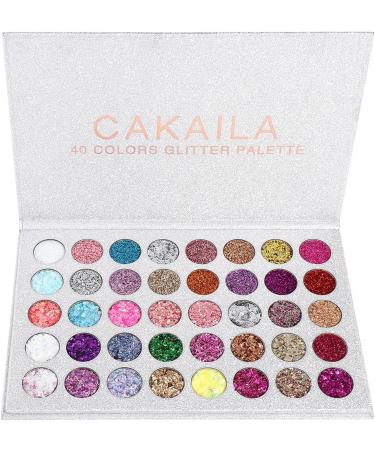 2 Eyeshadow Pallets - 40colors Eye Shadow for Women Matte Eyeshadow Pallet Long Lasting Blendable Natural Colors Make Up Eye Shadows Cosmetics 2 Pcs a - Buy Online on GoSupps.com