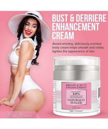 Divine Derriere Breast Firming Cream & Booty Enhancing Mask - 50ml | Lift, Plump & Reduce Cellulite - Buy Online on GoSupps.com