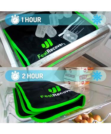 XXL Cold Warm Compress for Backs & Legs - Reusable Cooling Pillow & Gel Pads for Hip & Back Pain Relief (60x38 cm) - Extra Soft Fabric - Buy Online on GoSupps.com