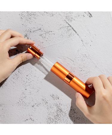 Toureal 8ml Perfume Atomiser for Travel (7 PCS) - Refillable Spray Bottles Aftershave Dispenser | Multicolor Set - Buy Online on GoSupps.com