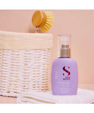 Alfaparf Milano Semi di Lino Smooth Set - Sulfate Free Shampoo & Smoothing Cream for Frizzy Hair | Anti Frizz Hair Care to Restore Shine & Smoothness - Buy Online on GoSupps.com