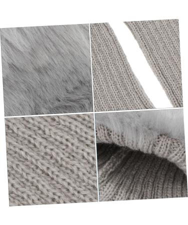 Buy Besportble 2 Pair Fur Boot Covers for Women | Warm Ankle Boot Cuffs & Leg Gums for Winter - Buy Online on GoSupps.com
