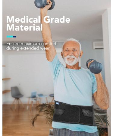 Buy Fitomo Orthopedic Lumbar Support | Adjustable X-Large Strap for Sciatica & Herniated Disc Relief | Pain Relief for Men & Women - Buy Online on GoSupps.com