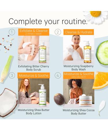 Tree to Tub Citrus Body Wash for Dry & Sensitive Skin - pH Balanced, Moisturizing & Sulfate Free Soap with Organic Shea Butter & Aloe Vera - Natural Soapberry Citrus Blend - 8.5 Fl Oz (Pack of 1) - Buy Online on GoSupps.com