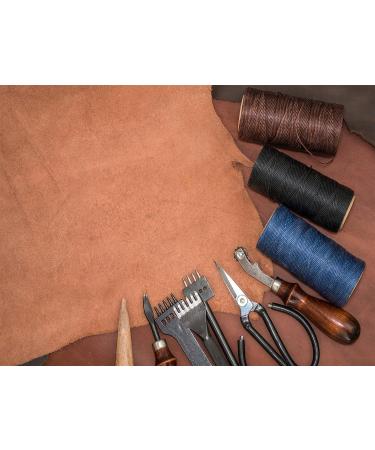 21-Piece Leather Sewing Kit and Upholstery Repair Set for DIY Crafts and Shoe Repair - Buy Online on GoSupps.com