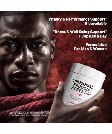 Codeage Liposomal Fadogia Agrestis 600mg Supplement - Fadogia Agrestis 30:1 Extract Vitamin D3 Zinc Fenugreek BioPerine Black Pepper - 2-Month Supply - Liposomal Delivery - Non-GMO 60 Capsules - Buy Online on GoSupps.com