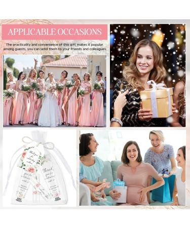 Bridal Shower Wedding Gifts: Lip Balm Hand Cream & Thank You Cards - 12 Sets for Bridesmaids & Bachelorette Parties - Buy Online on GoSupps.com