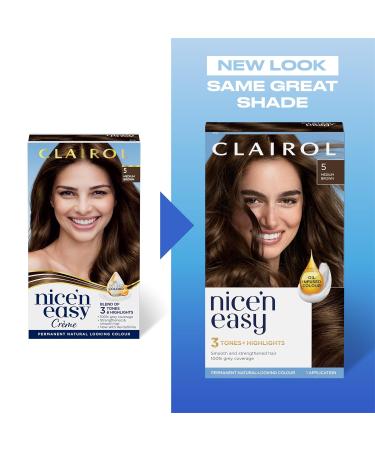 Clairol Nice'n Easy Cr me Permanent Hair Color - Oil Infused Naturally Looking Black (1 Pack) - Buy Online on GoSupps.com