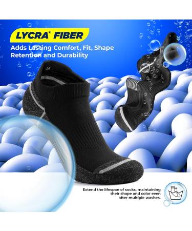 Coolmax Sneaker Socks for Men & Women - Breathable Hiking & Running Socks | Sizes 35-50 | Anti-Bubble Outdoor Trekking Sports Socks - Buy Online on GoSupps.com