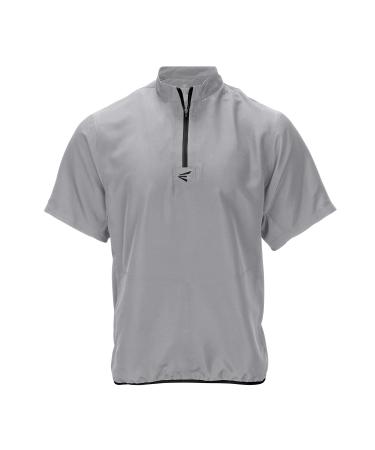 Easton Alpha Short Sleeve Cage Jacket | Adult & Youth | Multiple Colors Adult Grey Small