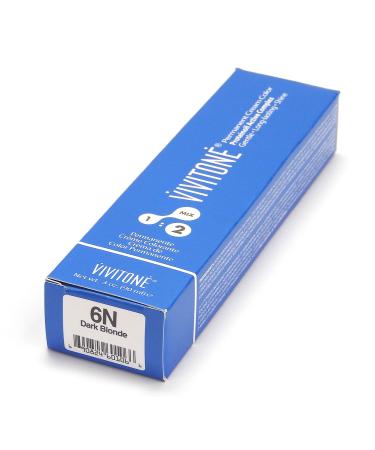 VIVITONE Permanent Cream Color 6N (Dark Blonde)