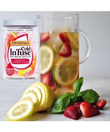 3 Pack Selection of Twinnings Cold In'Fuse | 3 Flavours 36 Infusers for Water Bottle with Hubsidia Thank you Card - Buy Online on GoSupps.com