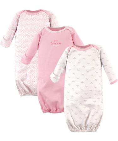 Luvable Friends Baby Girls' Tiara Nightgown 0-6 Months - Buy Online on GoSupps.com