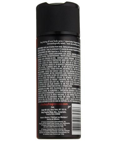 Playboy Male Body Spray Vegas Scent 4 oz. Long Lasting Body Spray for Men from Playboy Scents of Musk Amber Vanilla Vegas 4 Fl Oz (Pack of 1) - Buy Online on GoSupps.com