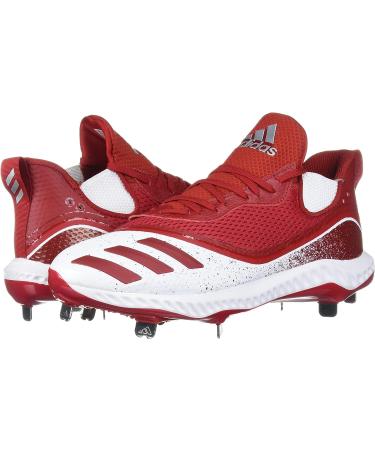 adidas Men's Icon V Bounce Cleats Baseball Shoe 12 - Power Red/White - Buy Online on GoSupps.com