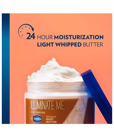 Vaseline Illuminate Me Body Butter for Melanin Rich Skin - 24 Hour Moisturization - 11 oz - Buy Online on GoSupps.com