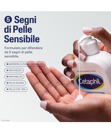 Cetaphil Moisturizing Foaming Face Wash for Normal Dry and Sensitive Skin with Aloe Vera Soothing Effect Fragrance Free 16 oz - Buy Online on GoSupps.com