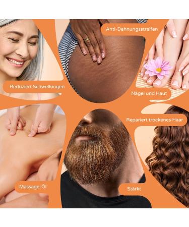 Organic Pure Almond Oil 500ml - Cold Pressed & Versatile for Skincare Hair Massage & Baby Care | Prunus - Buy Online on GoSupps.com