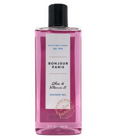 Bath & Body Works 8 Ounce Shower Gel Bonjour Paris