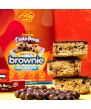 Alpha Prime Protein Brownie - Cookie Dough (12 Brownies) - Buy Online on GoSupps.com