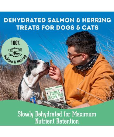 The Granville Island Pet Treatery|Dehydrated Protein Wild Salmon & Herring Treat for Dogs & Cats Slowly Dehydrated Raw Single Ingredient to Maintain Nurtients Vitamins and Healthy Oils 80g Salmon & Herring 80 g (Pack of 1) - Buy Online on GoSupps.com