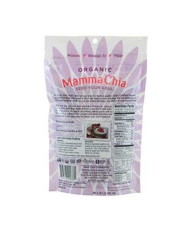 Mamma Chia Organic Black Chia Seeds 12 oz | High Fiber & Omega-3 Superfood - Buy Online on GoSupps.com