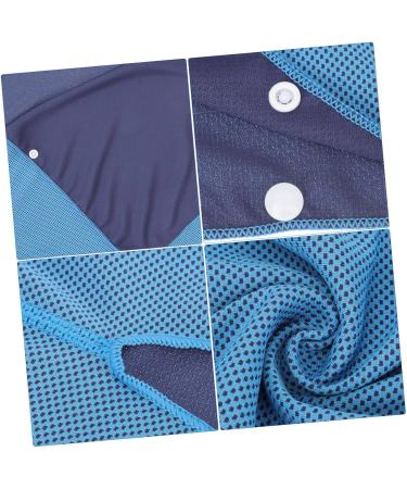 Garneck 2Pcs Cooling Towel - Outdoor Blue Scarf Nylon 67x28CM - Ideal for Sports & Travel - Buy Online on GoSupps.com