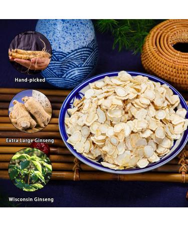 12 Years American Wisconsin Ginseng Root - Extra Large Ginseng Root Natural Growth Ginseng Root 6 oz - Buy Online on GoSupps.com